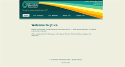 Desktop Screenshot of gtl.ca