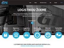 Tablet Screenshot of gtl.cz